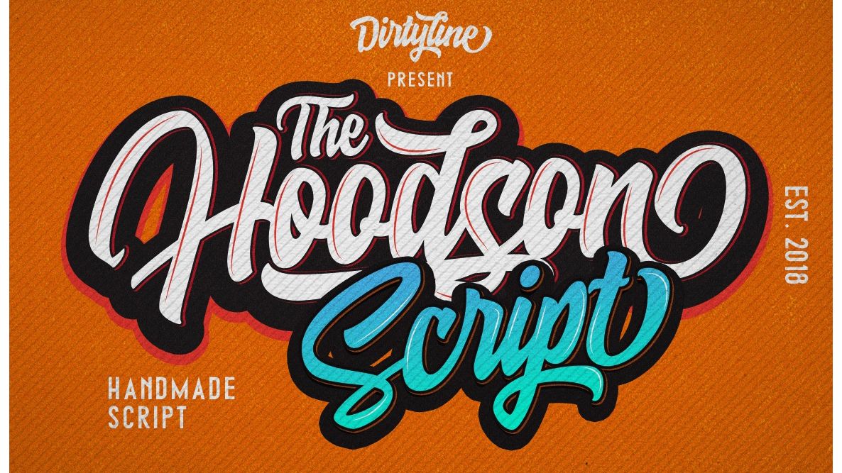 Besplatni fontovi za grafite: Hoodson