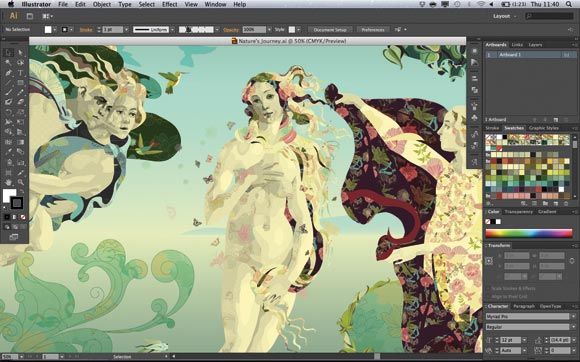 Adobe Illustrator CS6: изключително сложен файл