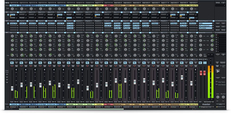 El mejor software de edición de audio: Magix Samplitude Pro X
