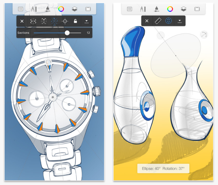 Най-добрите приложения за iphone: Sketchbook Pro