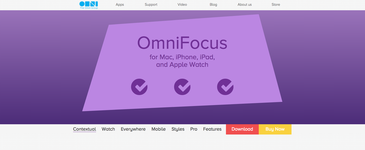 Най-добрите приложения за iPhone: Omnifocus