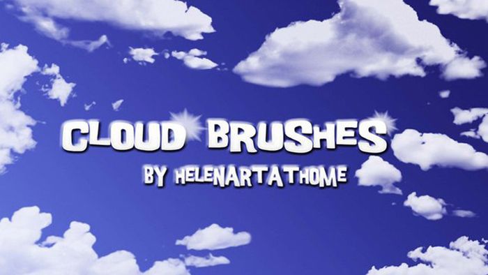 Pinceles de Photoshop: Nubes