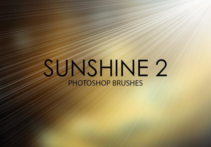 Pinceaux Photoshop: soleil