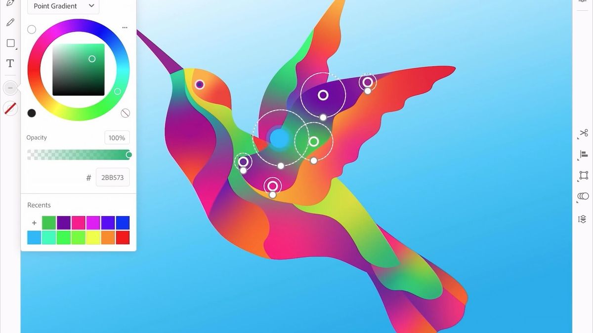 Bester Logo-Designer: Vogelgrafik in Adobe Illustrator