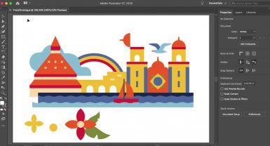 Tutoriels Adobe Illustrator: transformer et modifier des illustrations